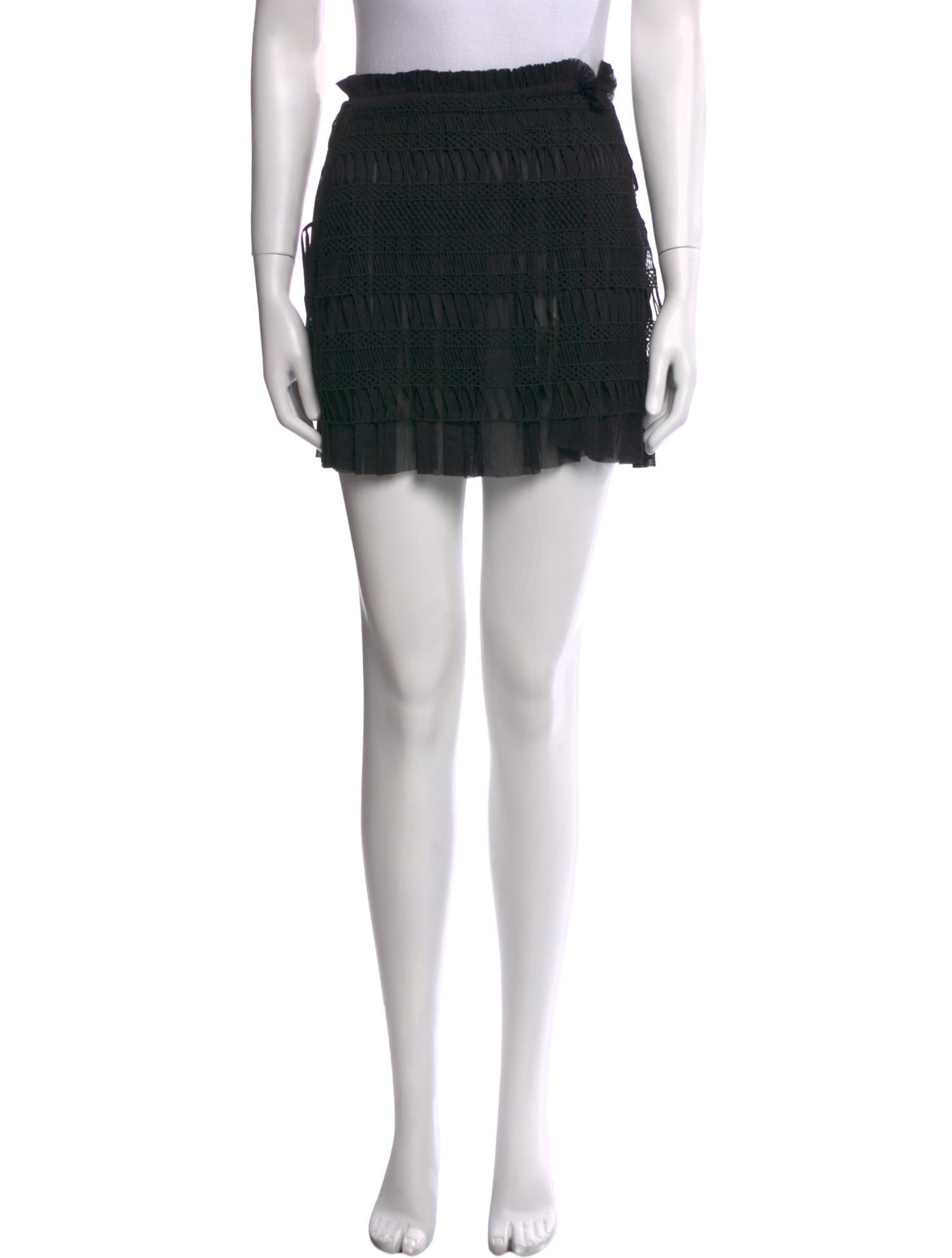 Elena Makri Silk Mini Skirt w/ Tags