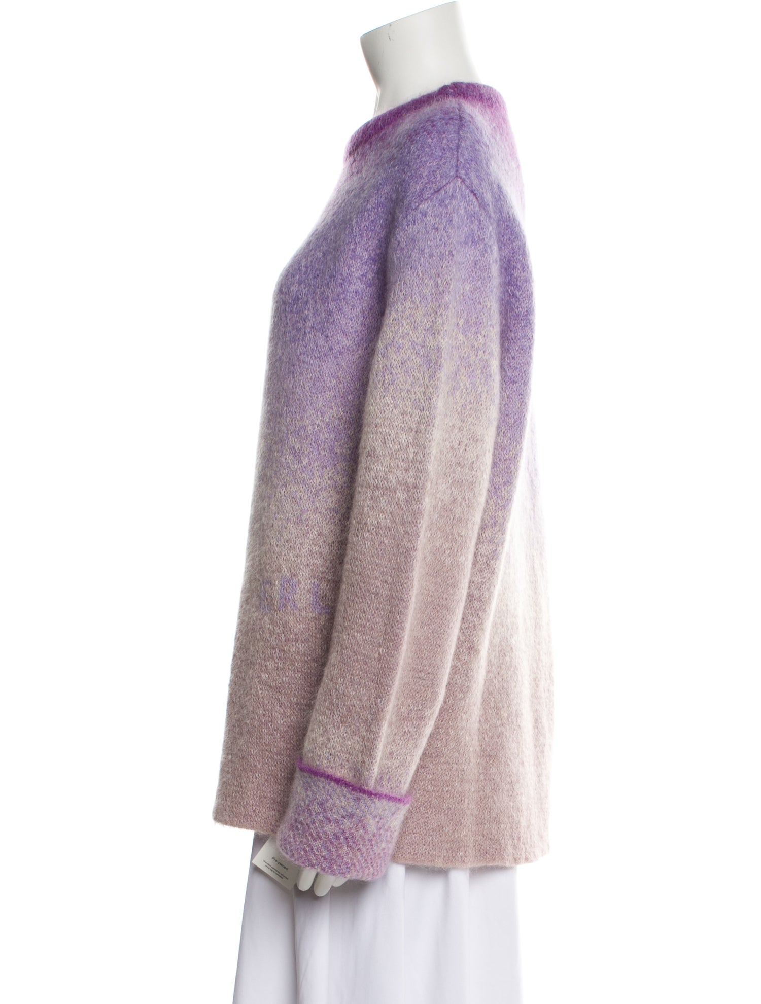 ERL Tie-Dye Print Mock Neck Sweater w/ Tags