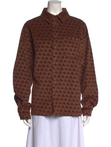 ERL Tops Printed Long Sleeve Sweatshirt L