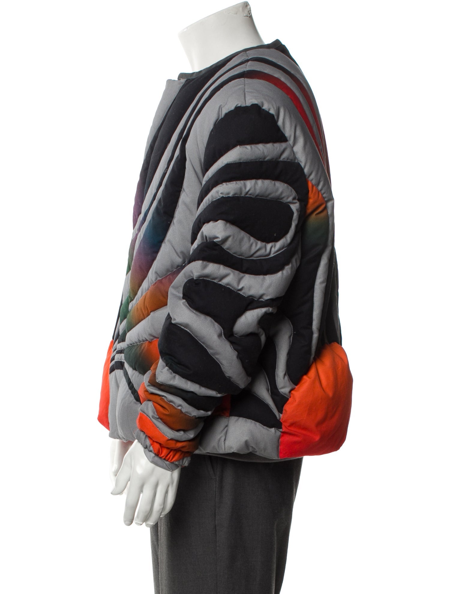 ERL Sunset Striped Bomber Jacket