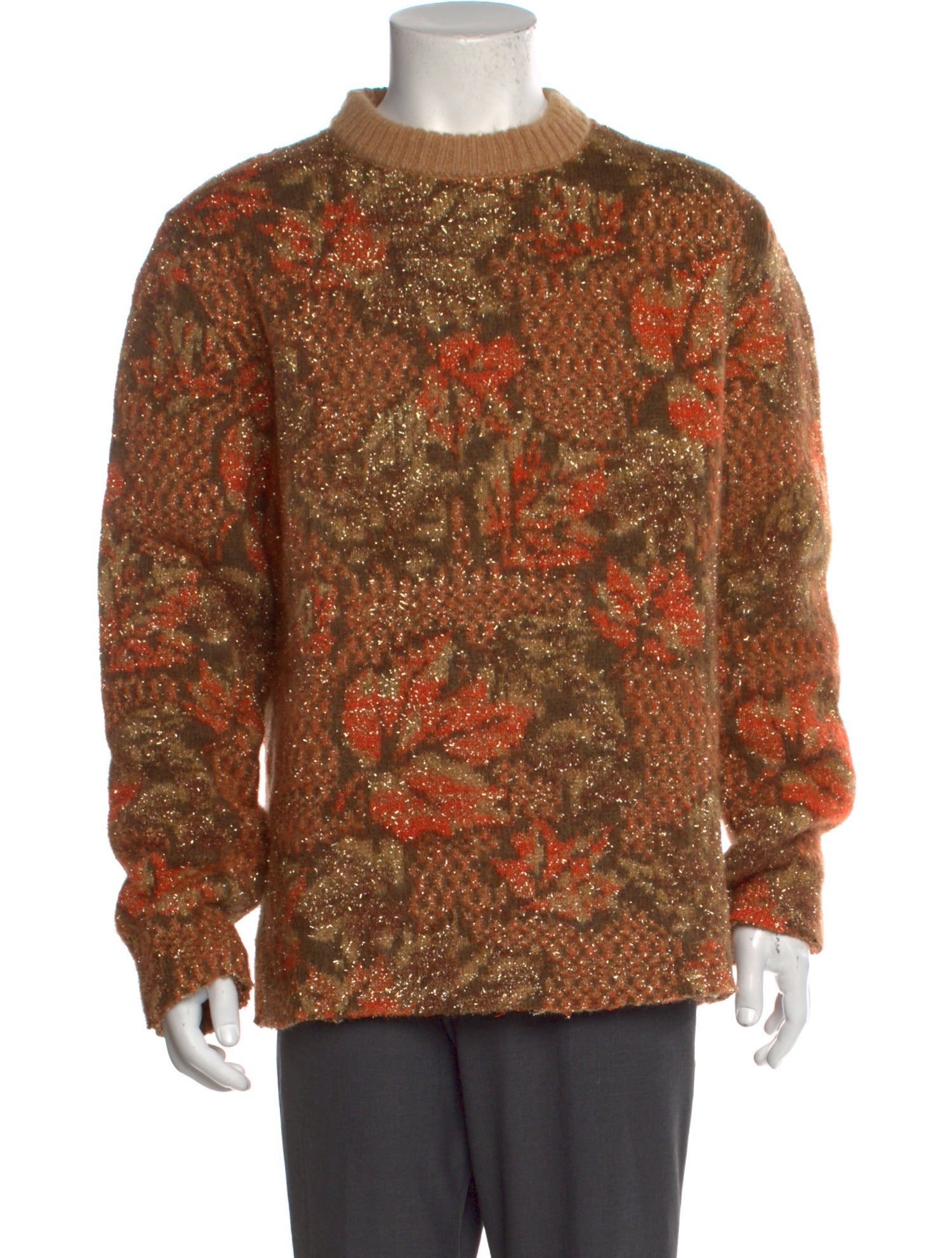 ERL Printed Mock Neck Pullover w/ Tags