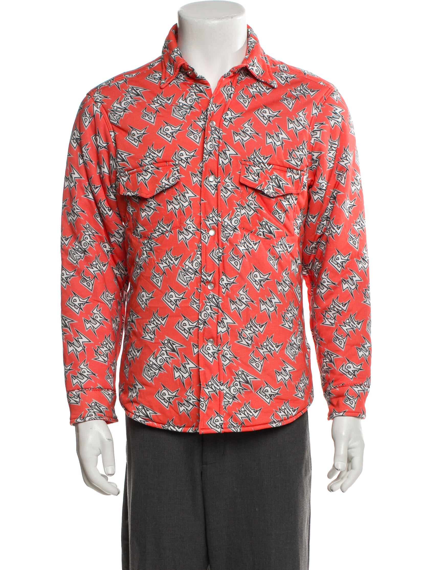 ERL Animal Print Trucker Jacket w/ Tags