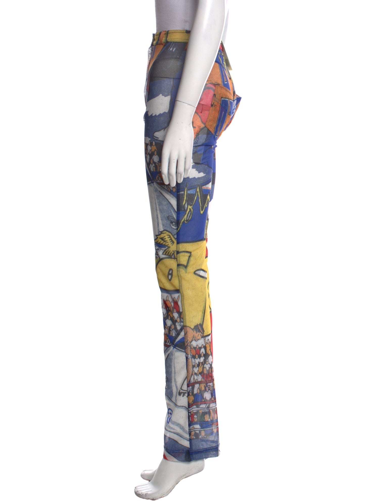 ERL Printed Straight Leg Pants