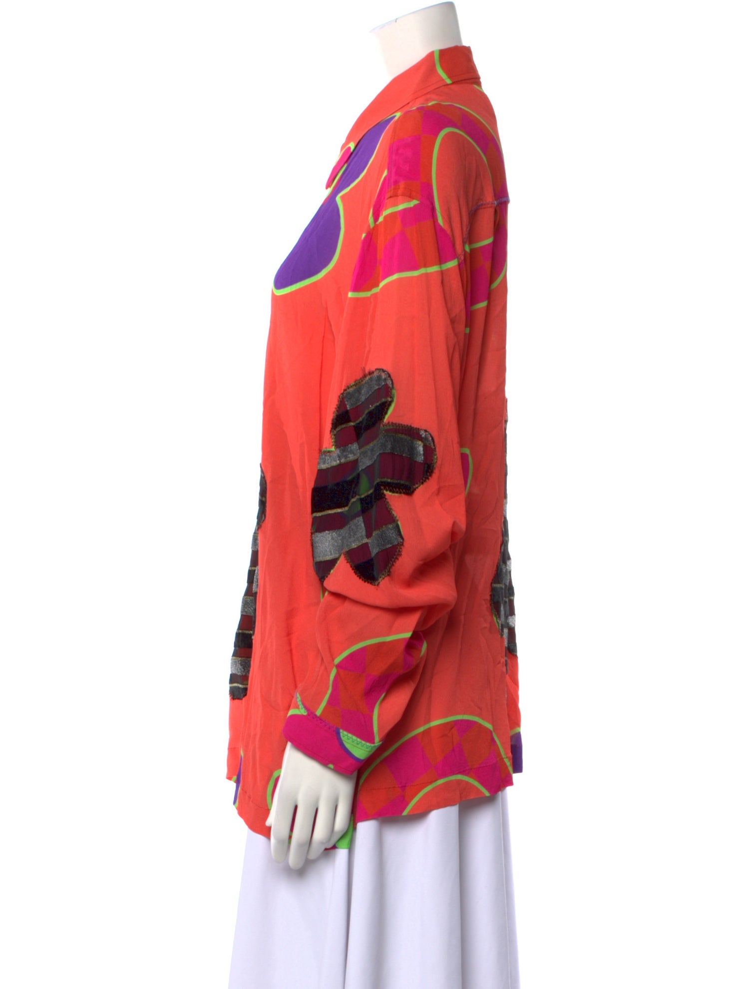 ERL Floral Print Long Sleeve Tunic