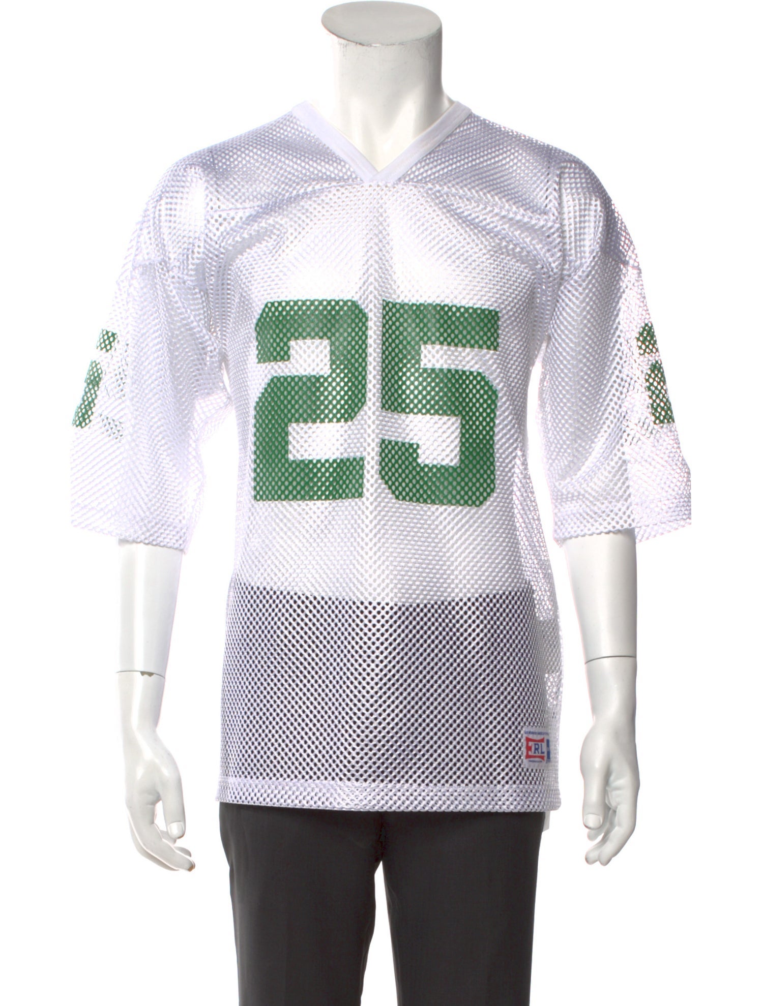 ERL Graphic Print V-Neck Henley