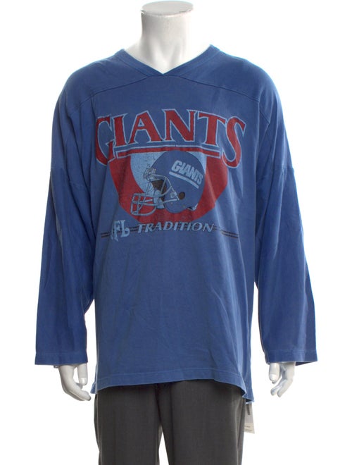 ERL Graphic Print V-Neck Pullover