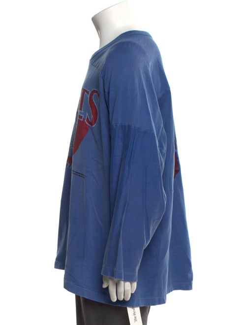 ERL Graphic Print V-Neck Pullover