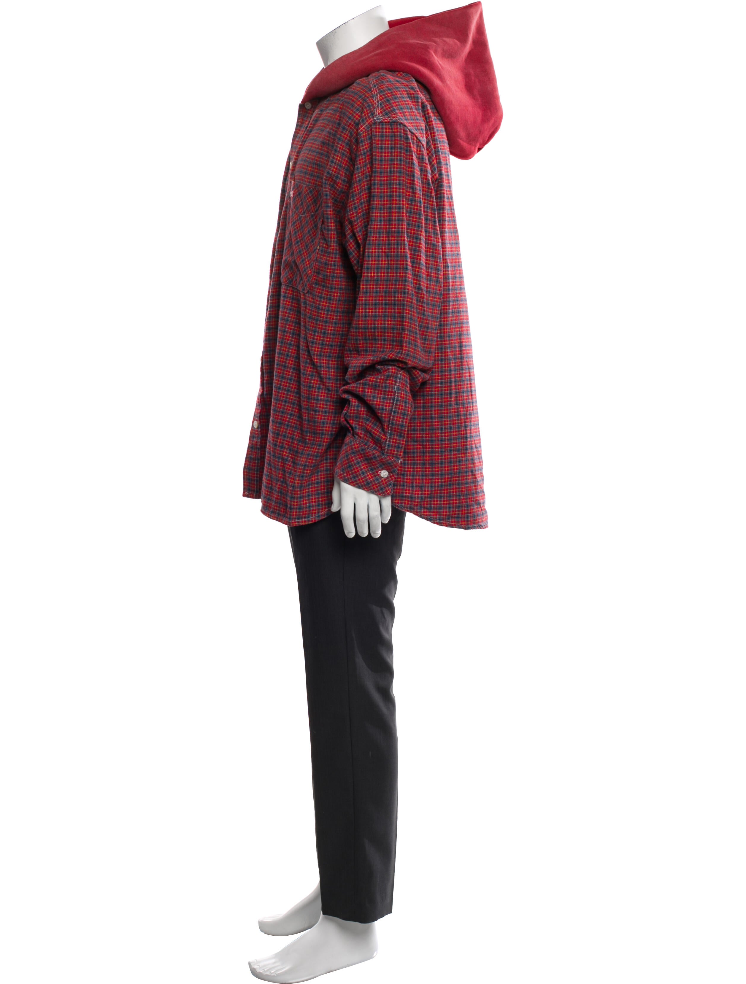 ERL Plaid Print Overcoat