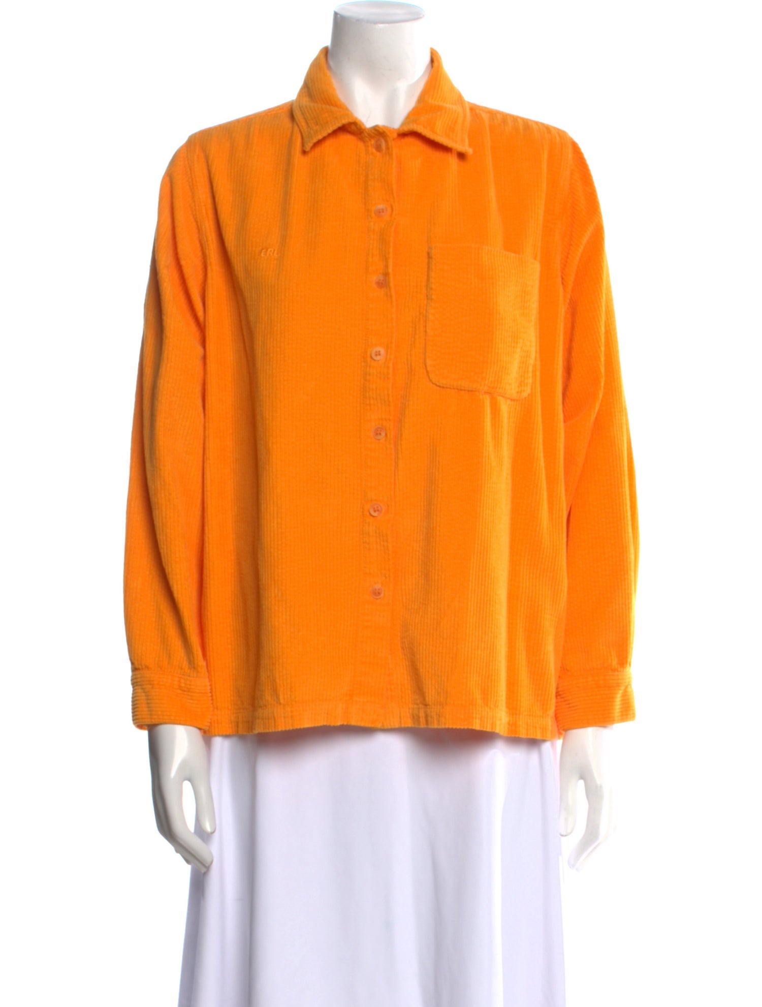 ERL Long Sleeve Button-Up Top