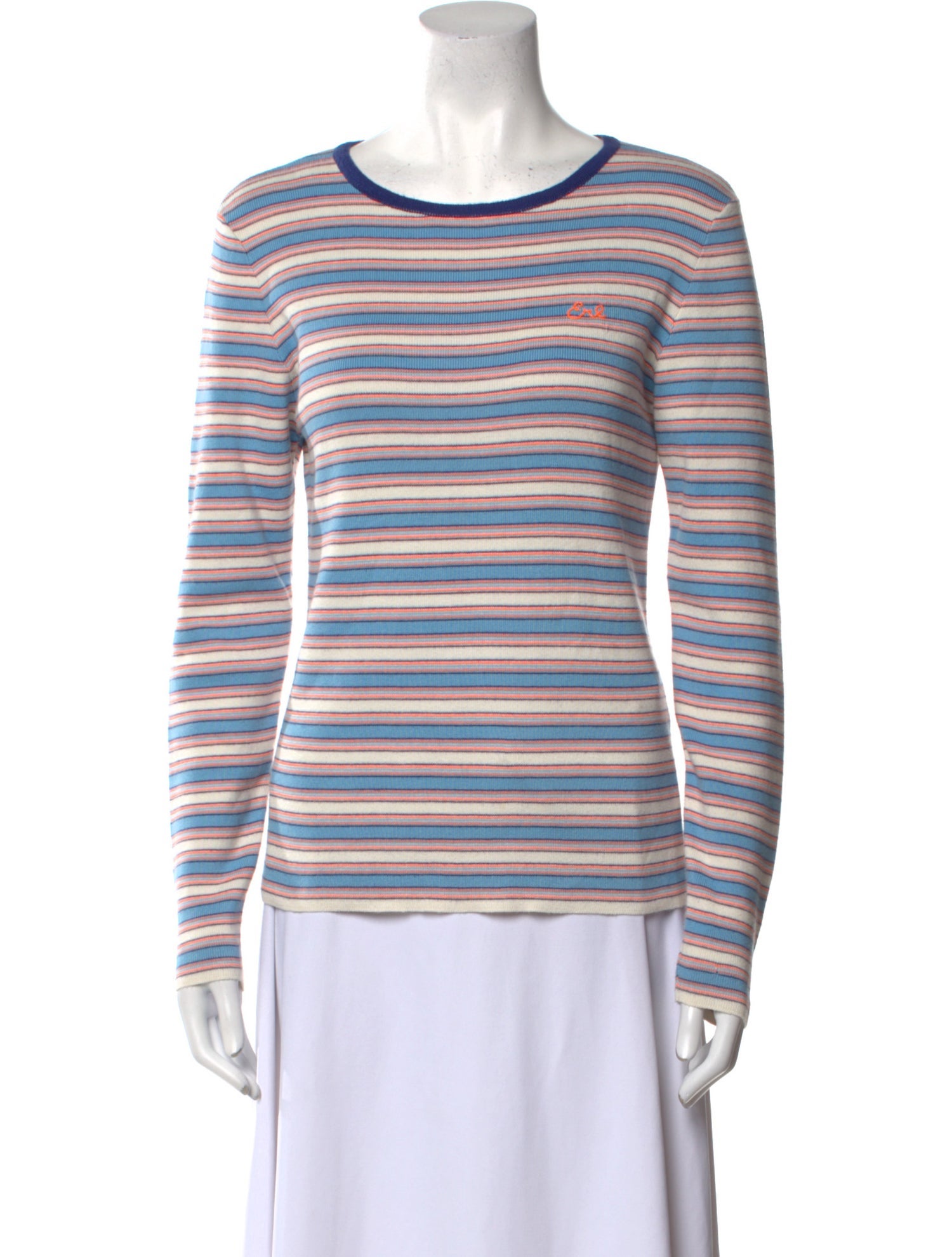 ERL Striped Crew Neck Top