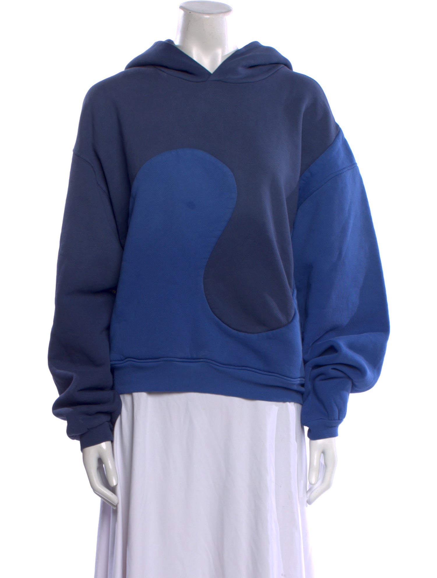 ERL Swirl Colorblock Pattern Hoodie