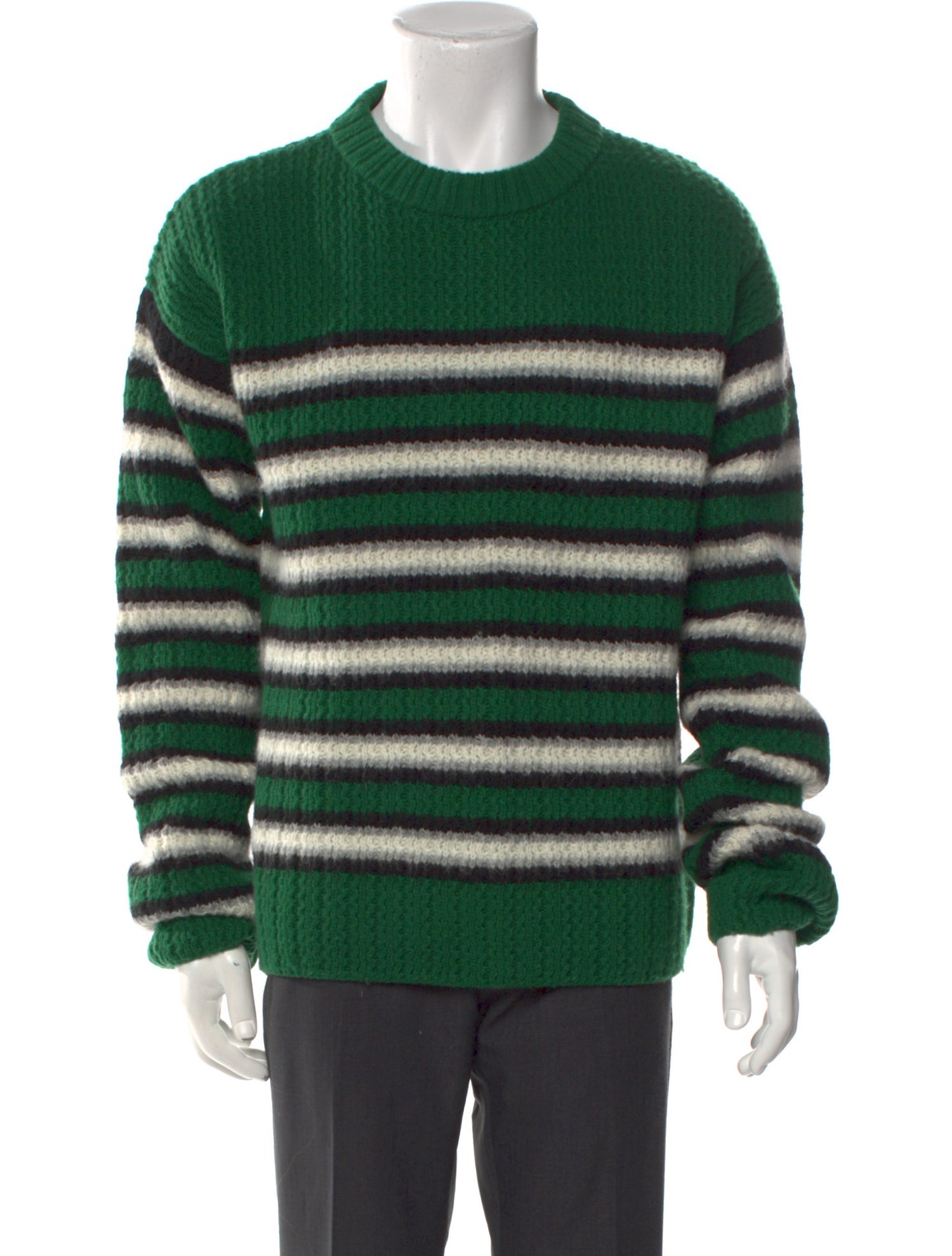 ERL Striped Crew Neck Pullover