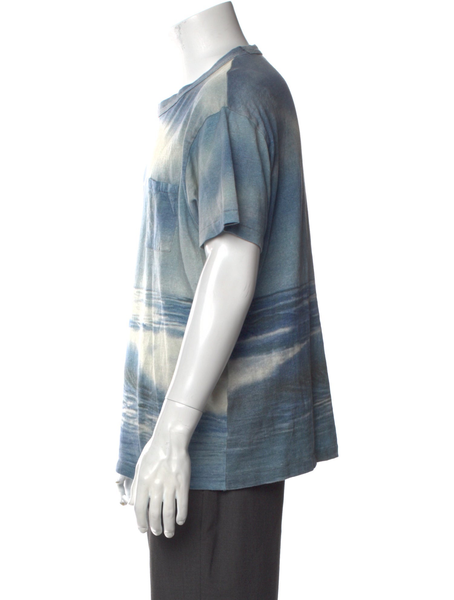 ERL Tie-Dye Print Crew Neck T-Shirt