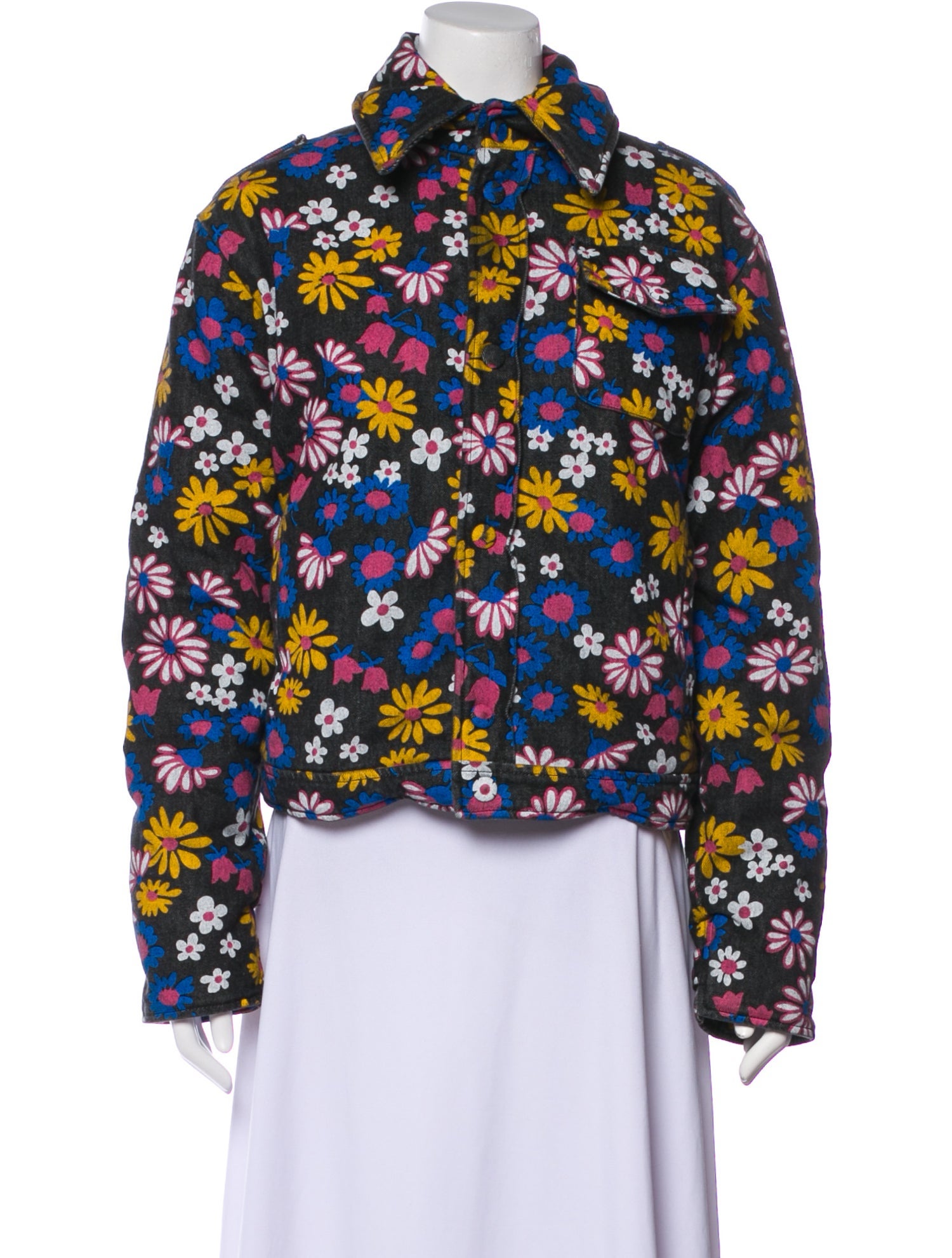 ERL Floral Print Jacket w/ Tags