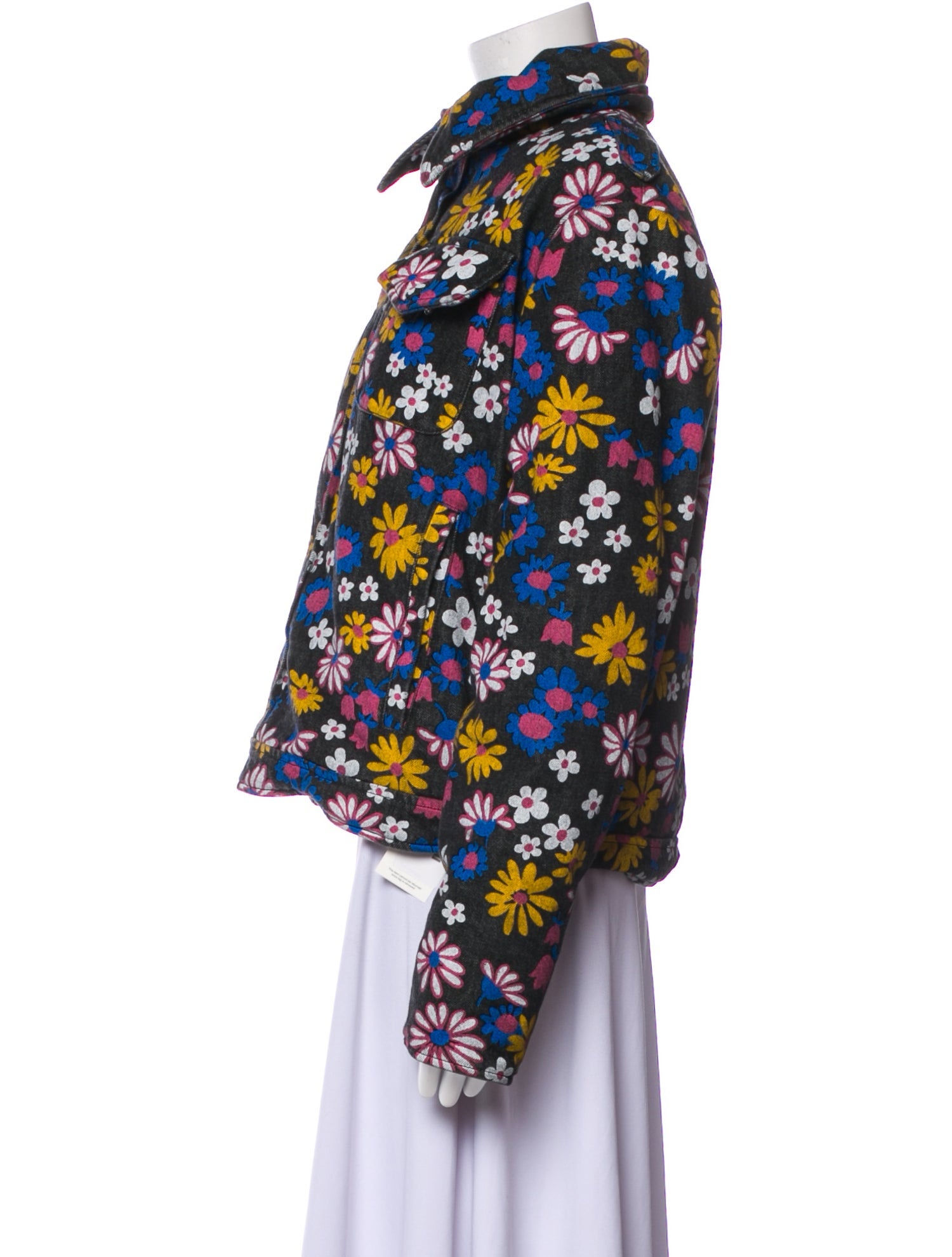 ERL Floral Print Jacket w/ Tags
