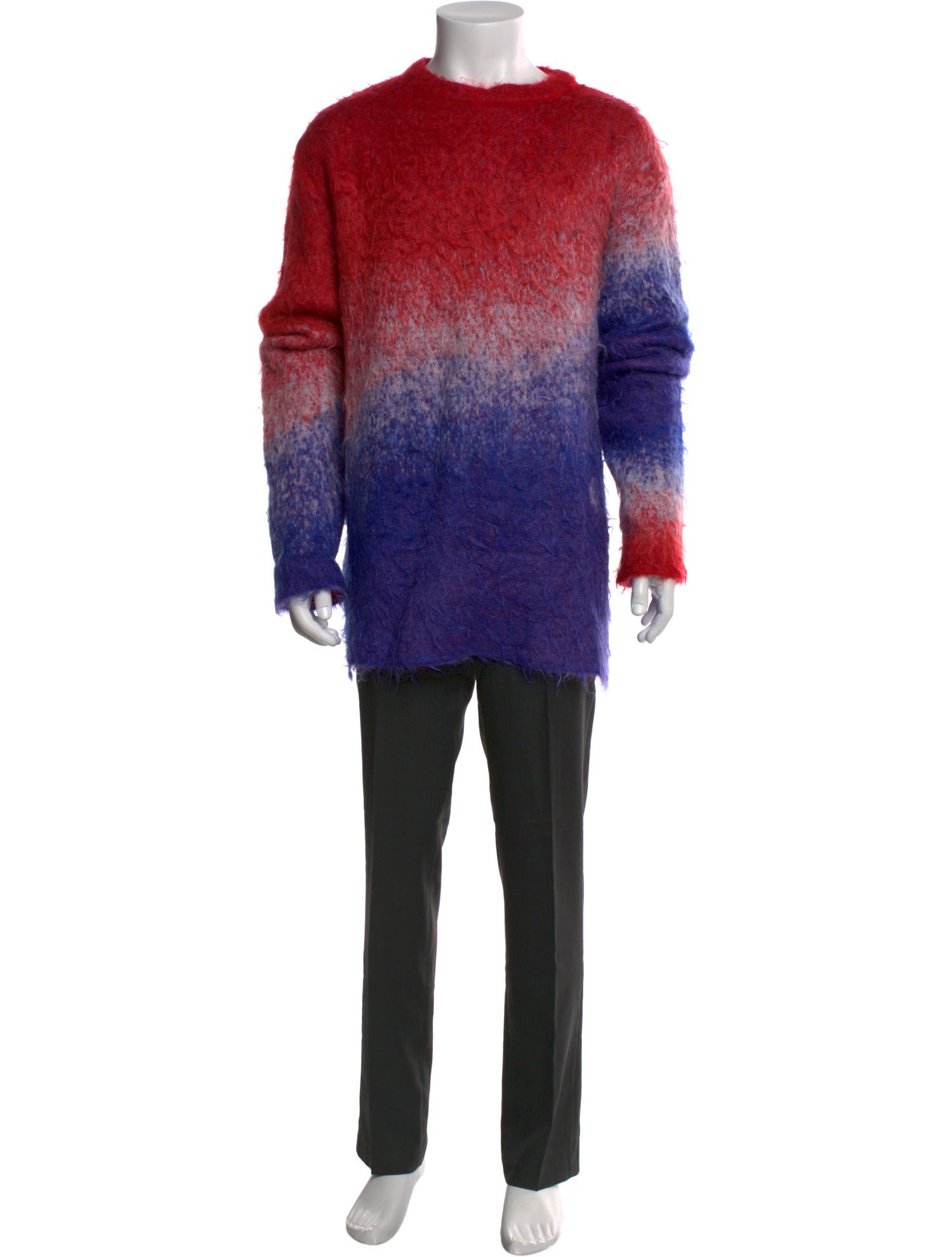 ERL Mohair Tie-Dye Print Cardigan