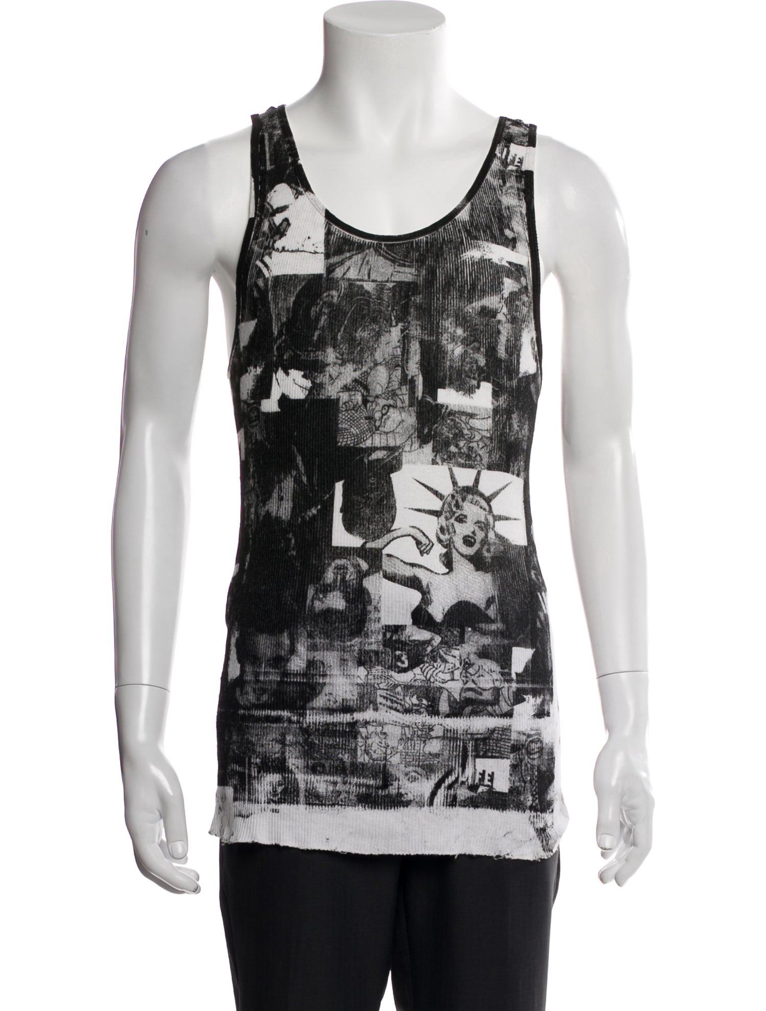 ERL Printed Scoop Neck Tank