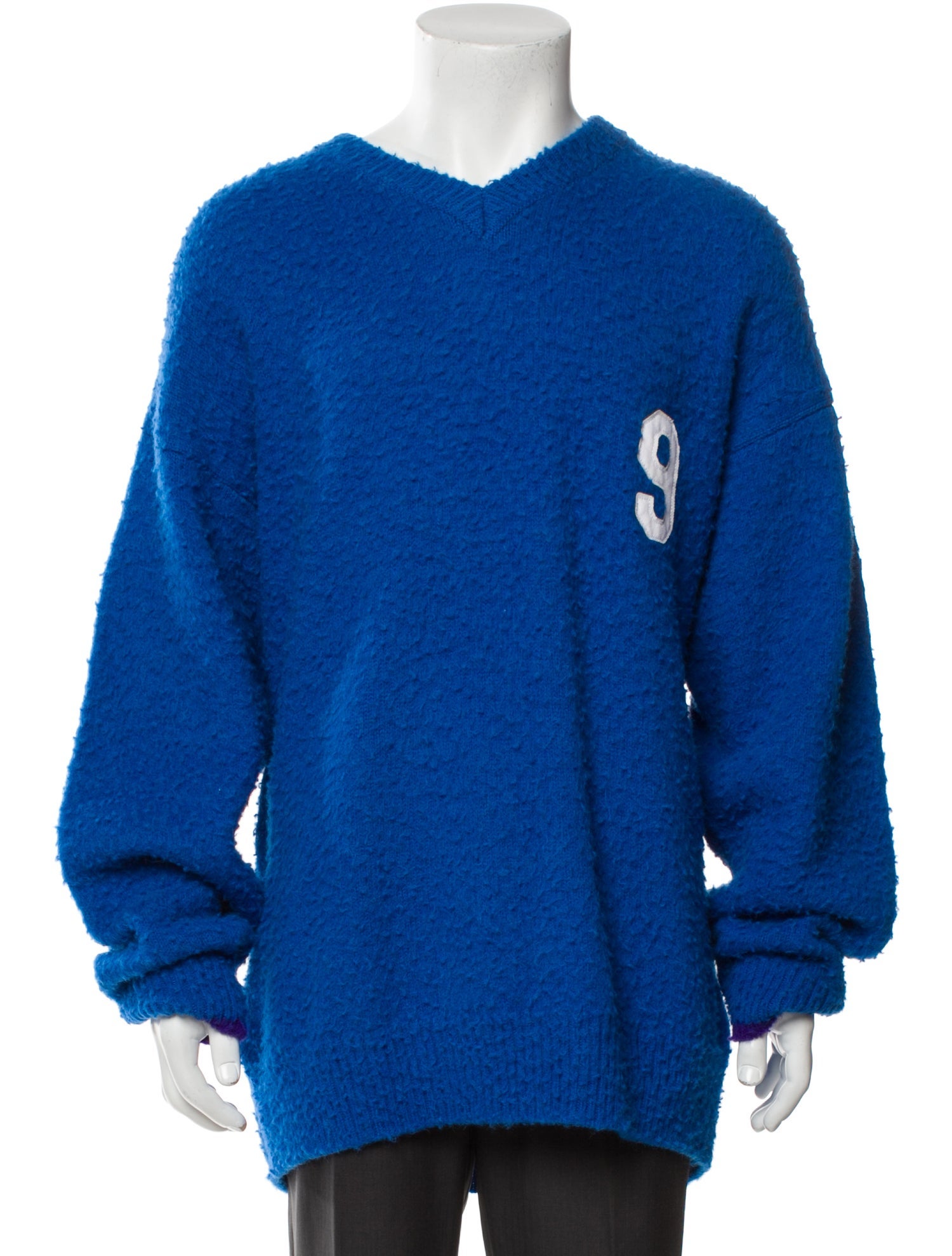 ERL Graphic Print V-Neck Pullover w/ Tags