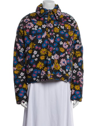 ERL Floral Print Jacket