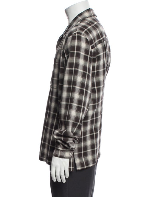 ERL Plaid Print Long Sleeve Shirt