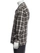 ERL Plaid Print Long Sleeve Shirt