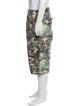 ERL Camouflage Print Jogger Shorts