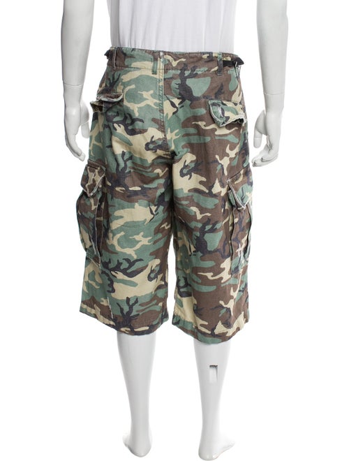 ERL Camouflage Print Jogger Shorts