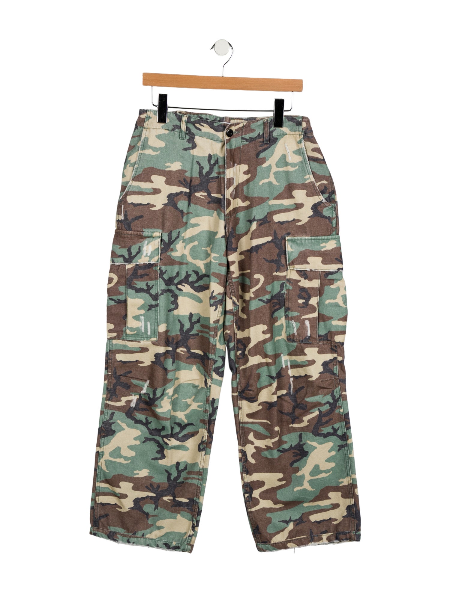 ERL High-Rise Wide Leg Jeans