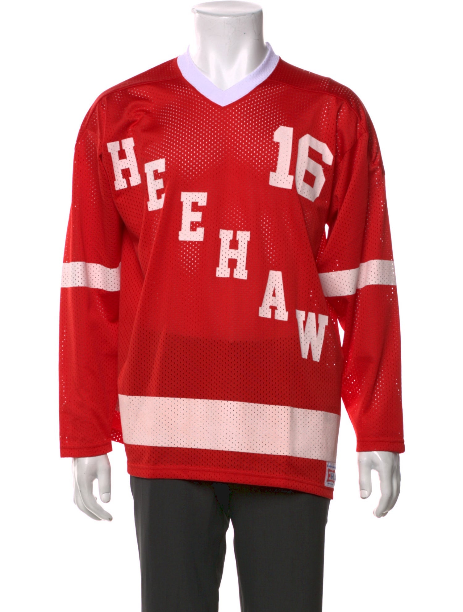 ERL Printed V-Neck Jersey