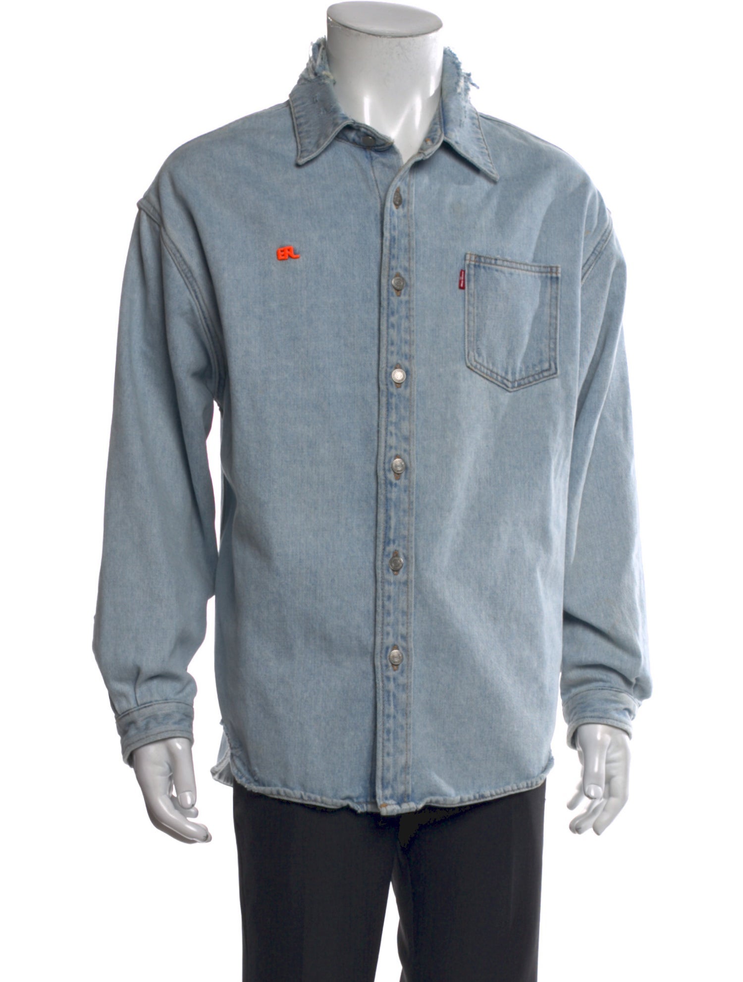 ERL Long Sleeve Denim Shirt