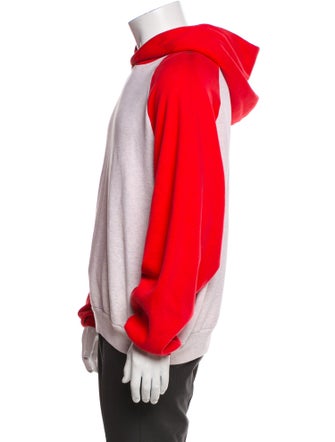 ERL Colorblock Pattern Crew Neck Hoodie