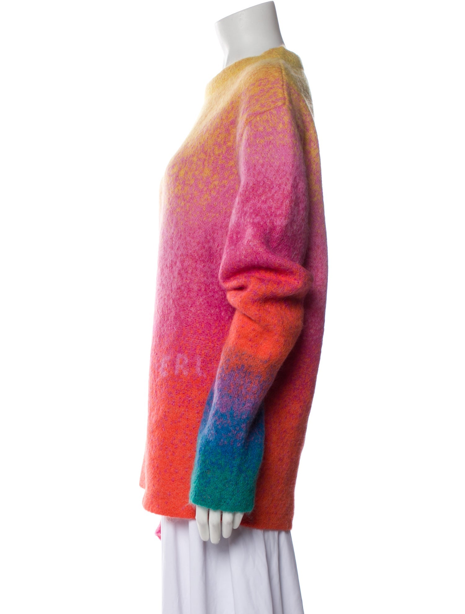 ERL Tie-Dye Print Crew Neck Sweater