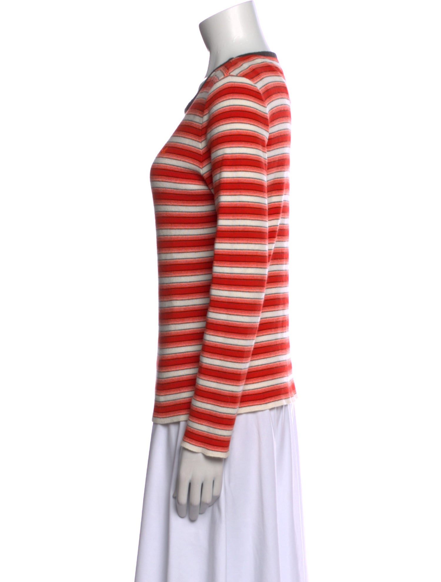 ERL Striped Scoop Neck Sweater
