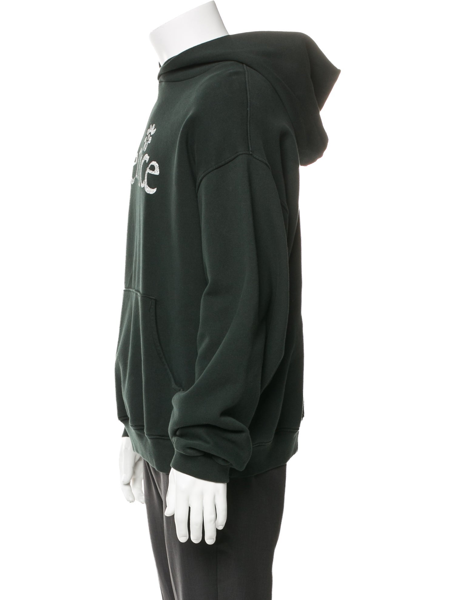 ERL Graphic Print Crew Neck Hoodie