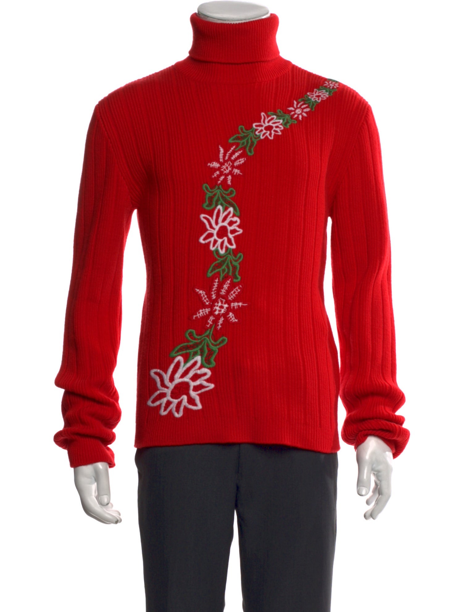 ERL Virgin Wool Graphic Print Pullover