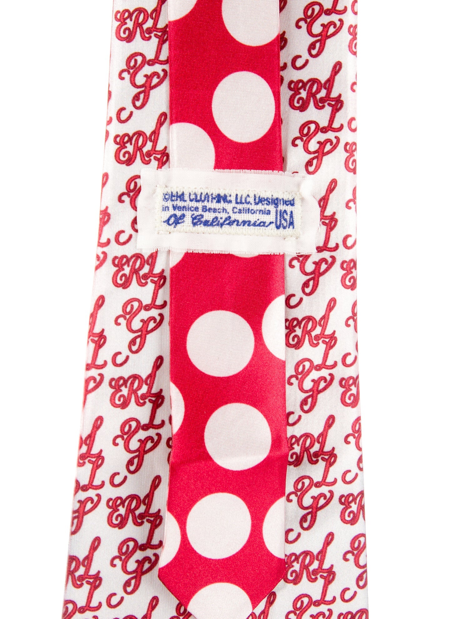 ERL Silk Printed Tie