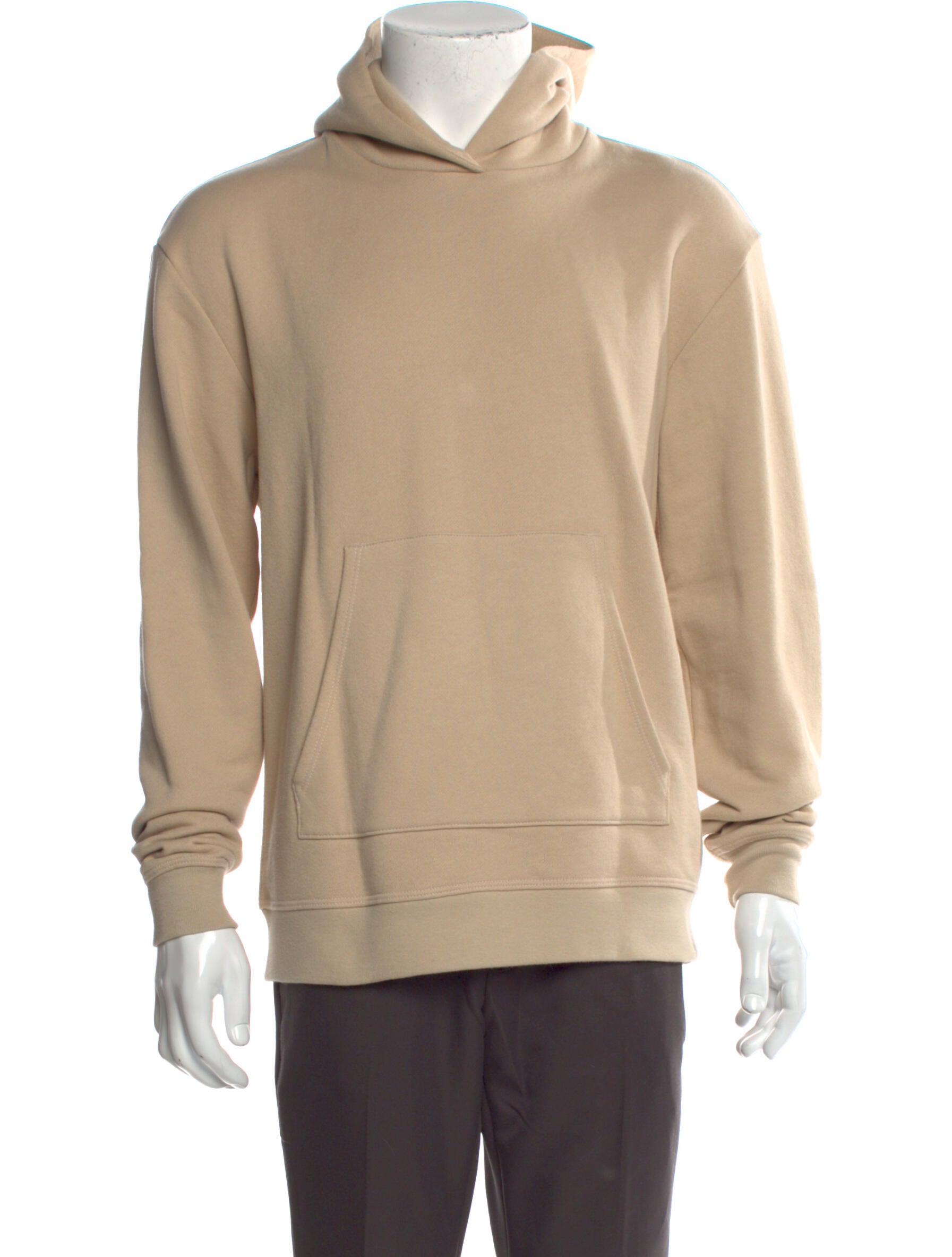 John Elliott Crew Neck Long Sleeve Hoodie Neutrals Sweatshirts