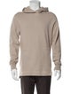 John Elliott V-Neck Long Sleeve Hoodie