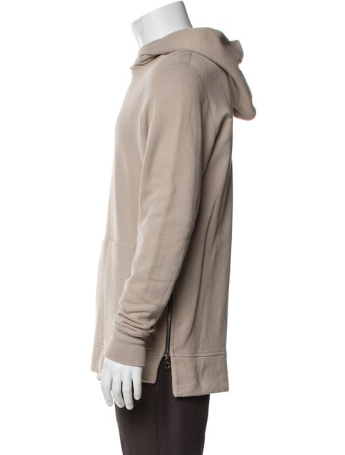 John Elliott V-Neck Long Sleeve Hoodie