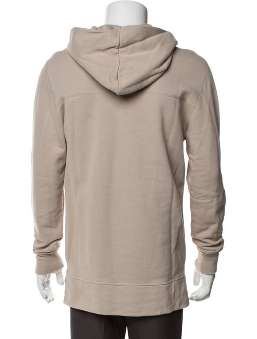 John Elliott V-Neck Long Sleeve Hoodie