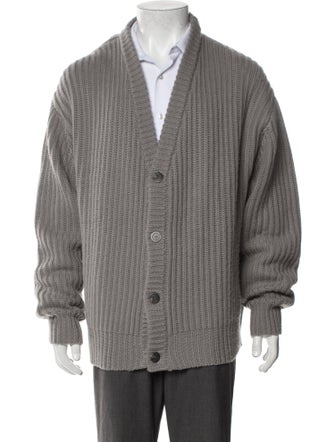 John Elliott Wool V-Neck Cardigan