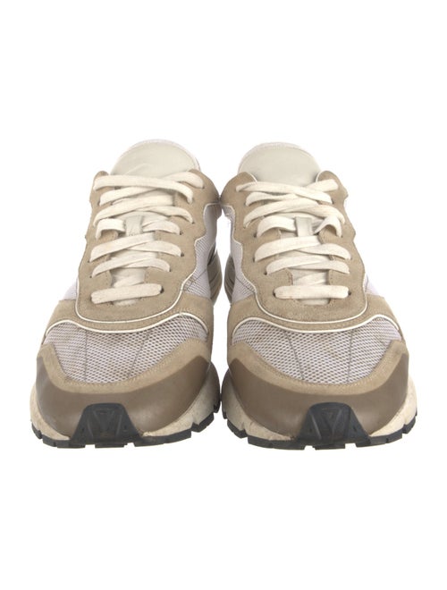 John Elliott Mesh Printed Athletic Sneakers