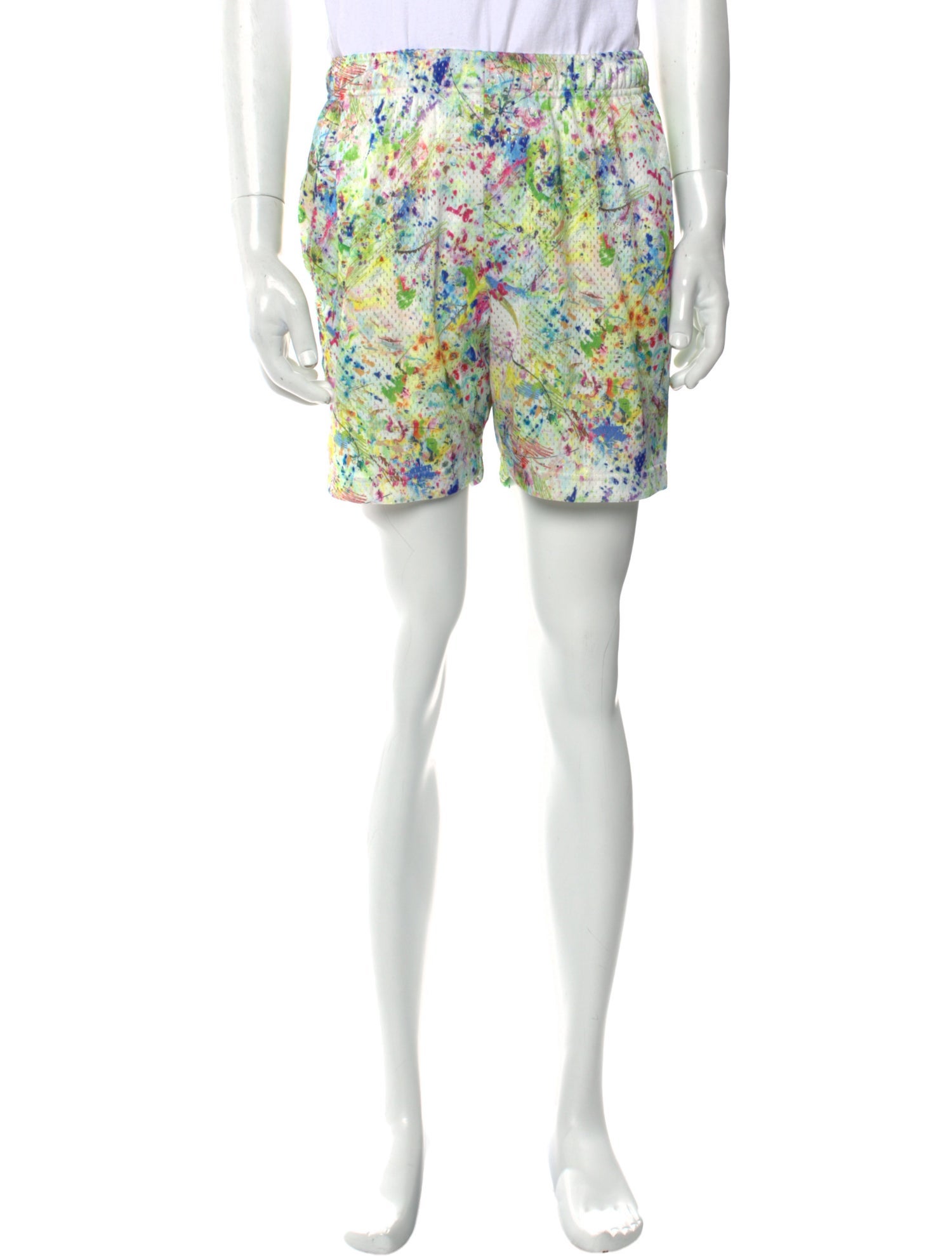 John Elliott Floral Print Jogger Shorts w/ Tags
