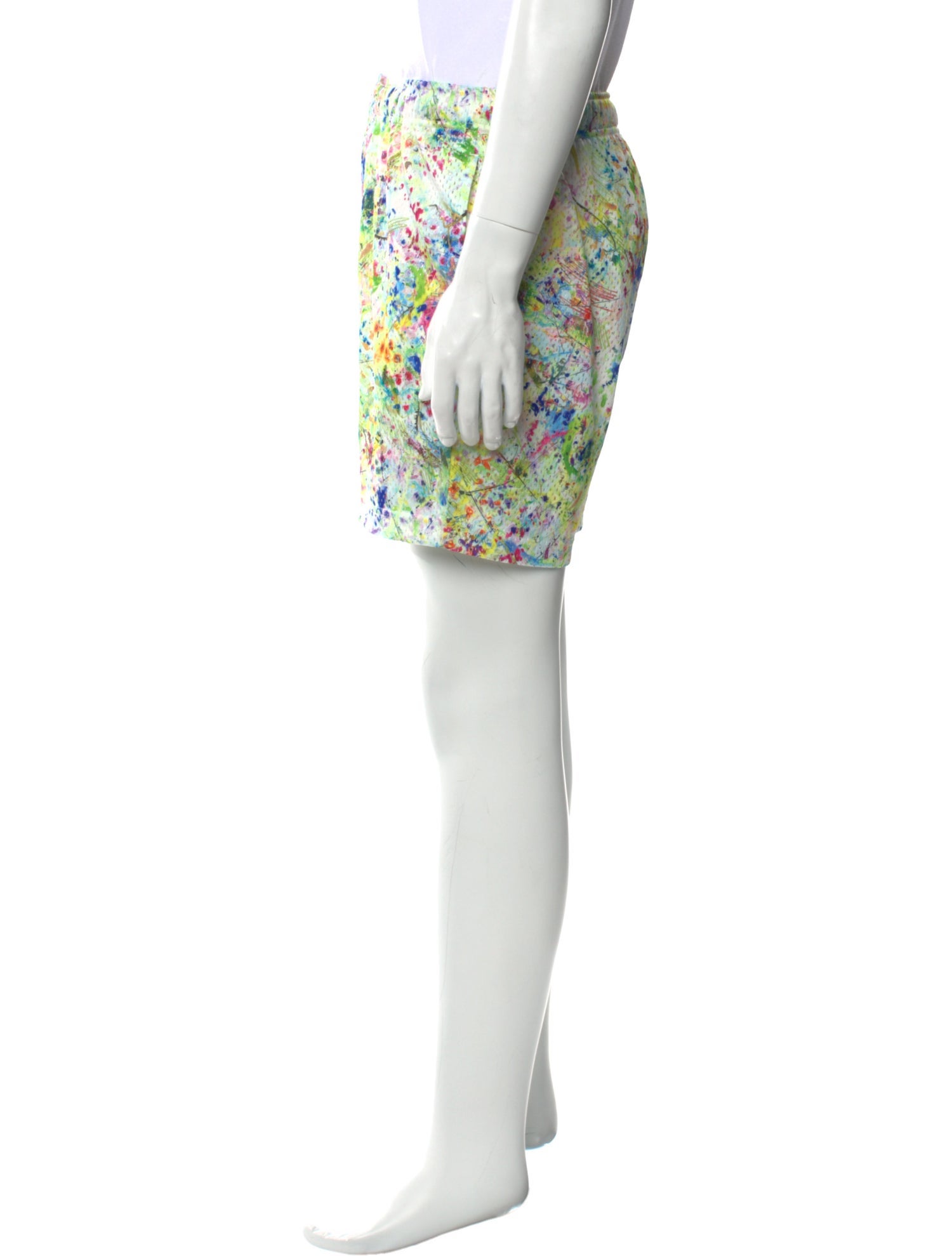 John Elliott Floral Print Jogger Shorts w/ Tags