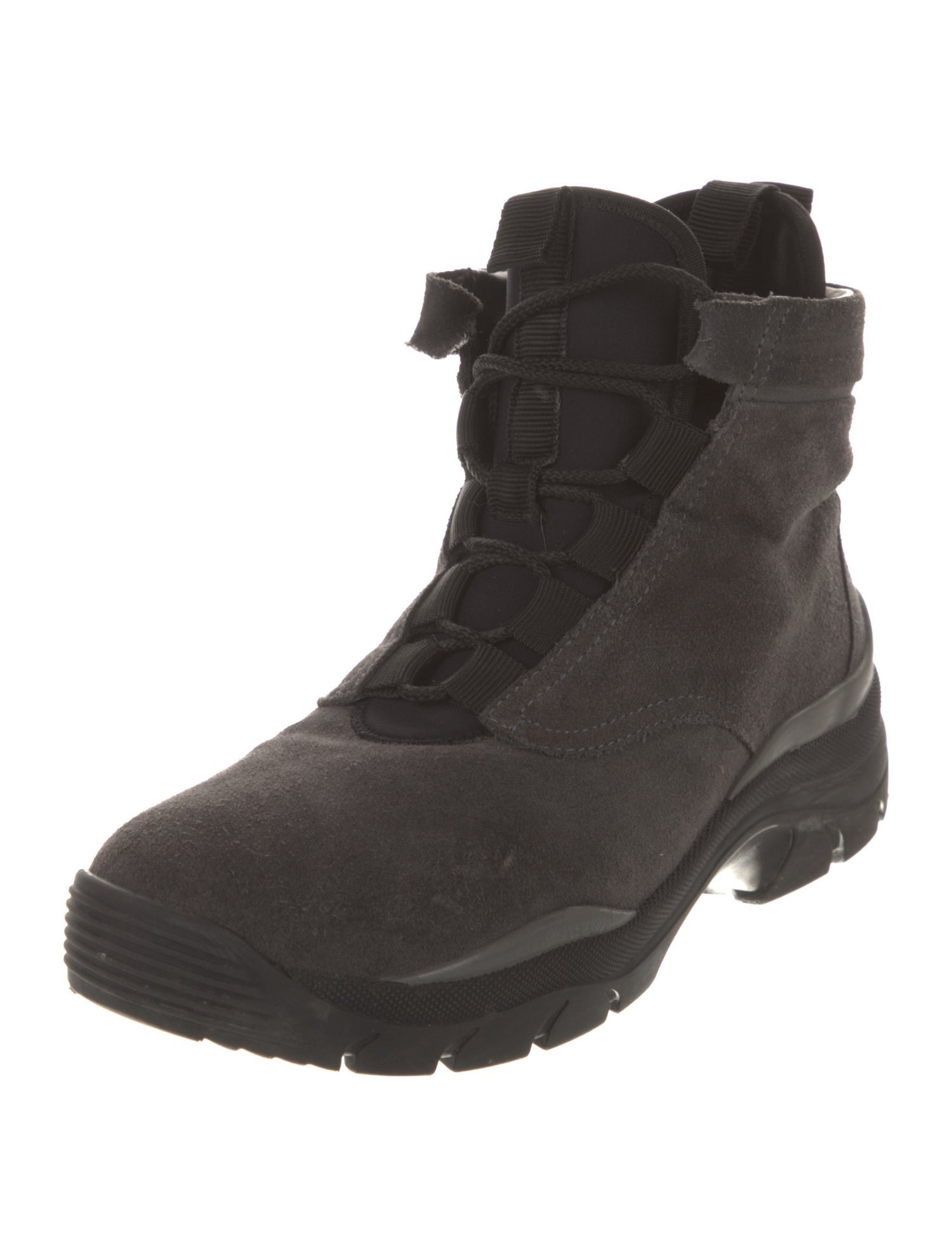 John Elliott Suede Lace-Up Boots