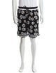 John Elliott Floral Print Jogger Shorts