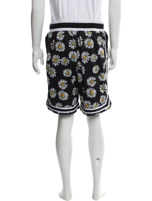 John Elliott Floral Print Jogger Shorts