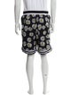 John Elliott Floral Print Jogger Shorts