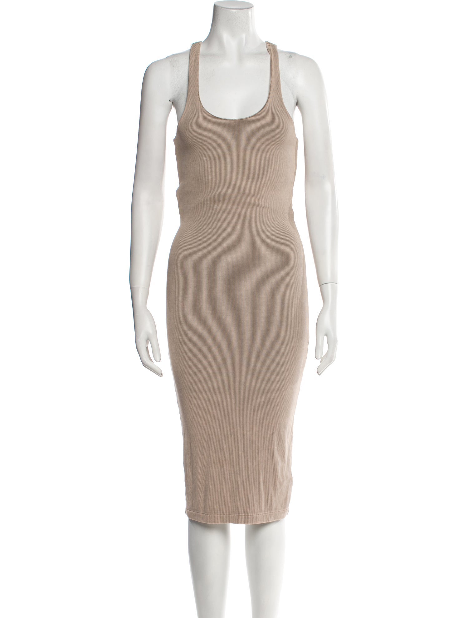 John Elliott Scoop Neck Mini Dress