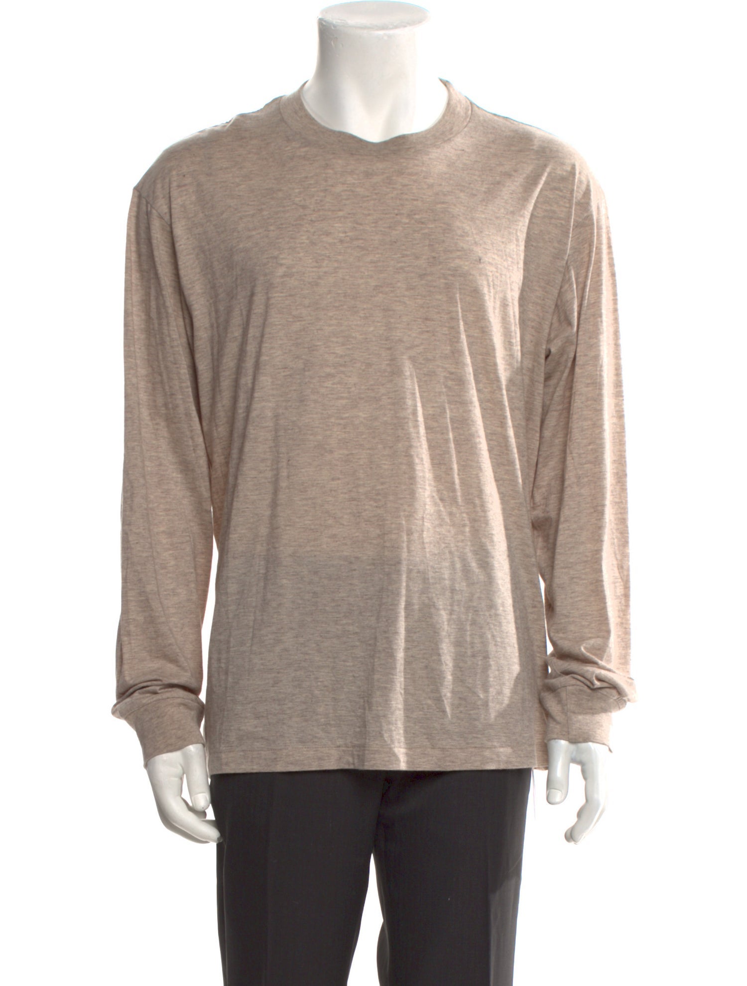 John Elliott Crew Neck Long Sleeve T-Shirt